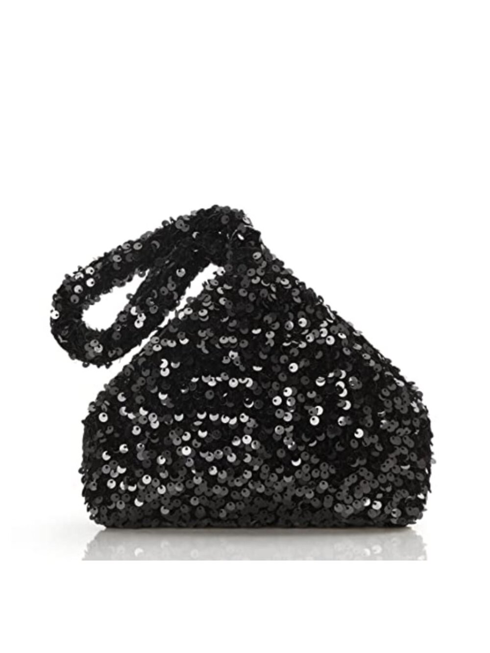 Rhinestone Crystal Evening Clutch Satin Flapper Gatsby Party Bag